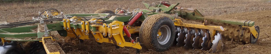 Disc harrow with subsoiling function
