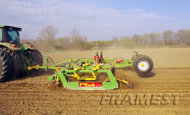 FRAKOMB for seedbed preparation