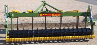 FRALAZ subsoiler with 5 legs and scrumbler roll